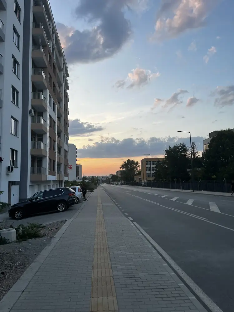 Sunset in Sofia, Bulgaria