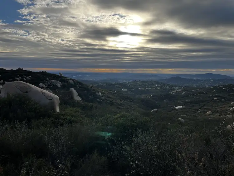 Mt. Woodson in Poway, California