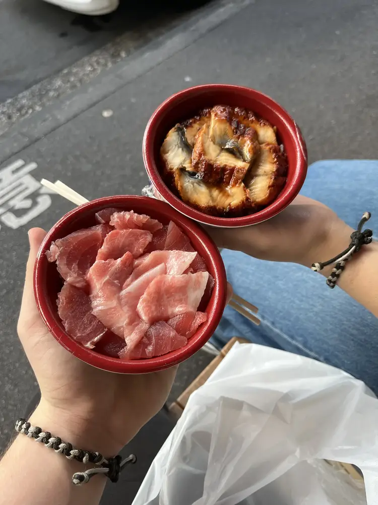 Tsukiji Fish Market in Tokyo, Japan