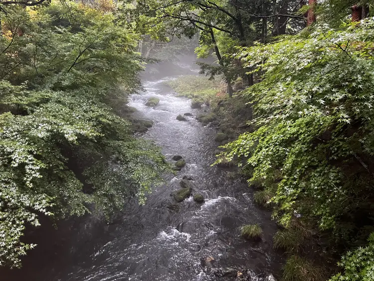 Kaneyamaen in Fujiyoshida, Japan