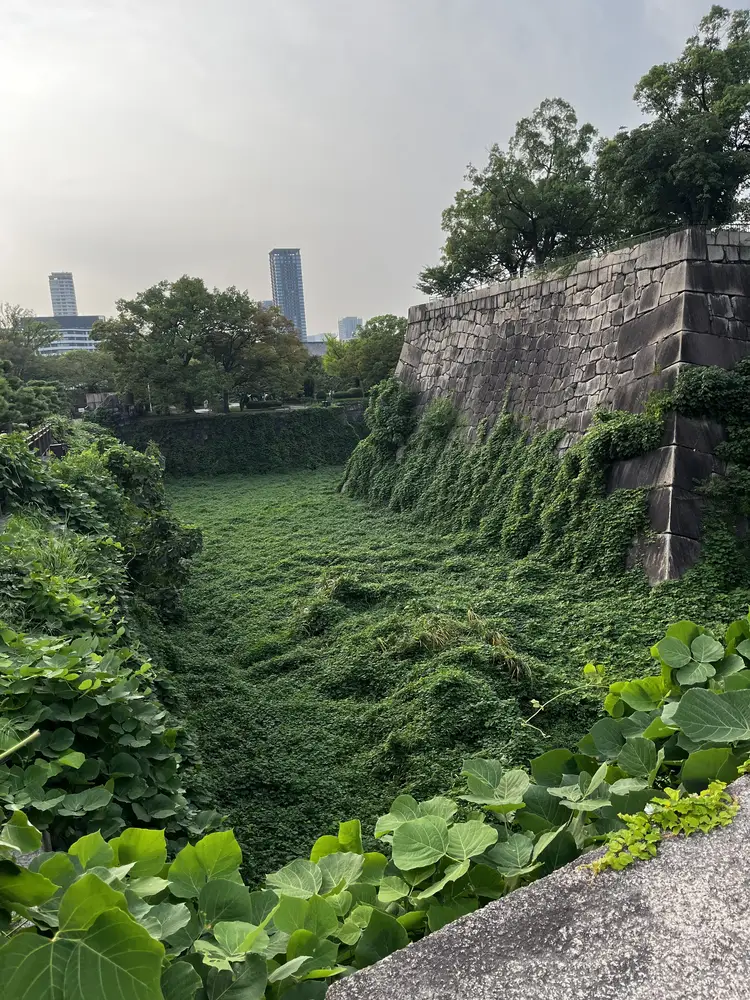 Osaka Castle in Osaka, Japan