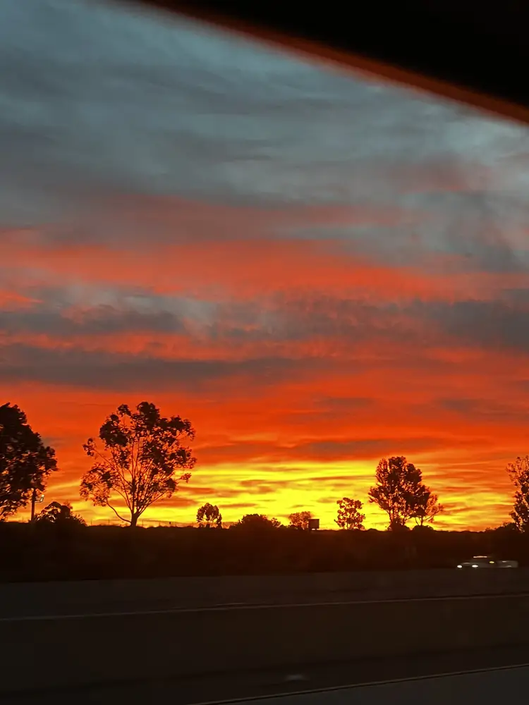 Highway in Somewhere, California
