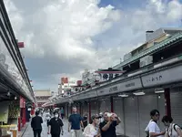 Nakamise in Tokyo, Japan